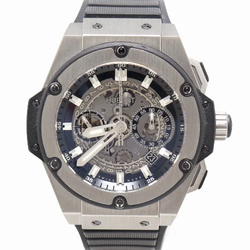 smartwatch with voice recognition-Hublot Men's Big Bang Stainless Steel 48mm Skeleton Dial Watch Reference# 701.NX.0170.RX