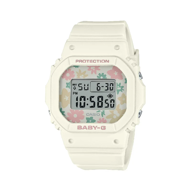 smartwatch with GPS and activity tracking-Casio Baby-G BGD-565 Lineup Retro-Pop Series Watch BGD565RP-7D BGD-565RP-7D BGD-565RP-7