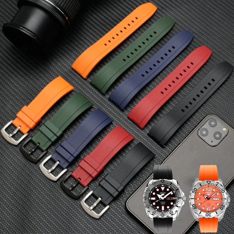 leather band smartwatch designs-Easy Release Rubber Watch Strap