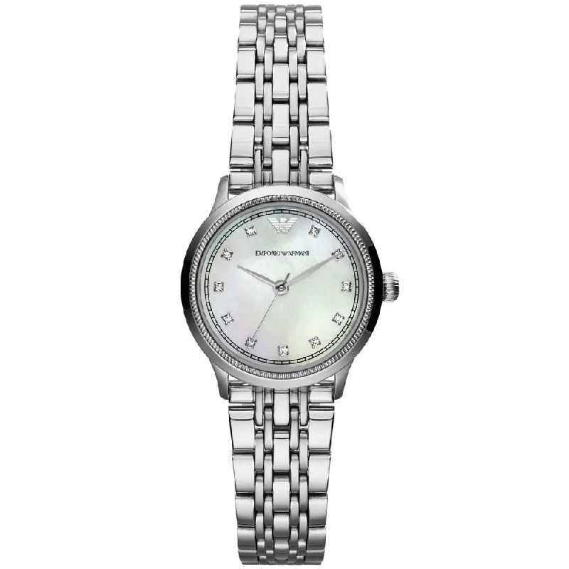 smartwatch with wrist-based pulse tracking-EMPORIO ARMANI Women Alpha - AR1803