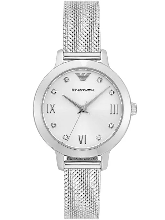 smartwatch with heart rate tracking-EMPORIO ARMANI Women Cleo - AR11584