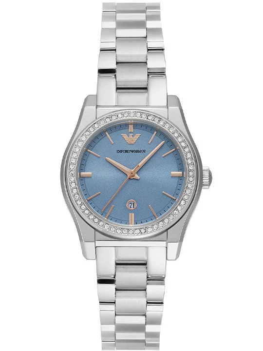 elegant analog wristwatches for women-EMPORIO ARMANI Women Federica - AR11593