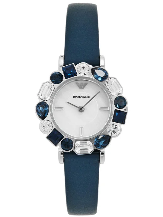 classic leather strap dress watches-EMPORIO ARMANI Women Gianni T-B - AR11595