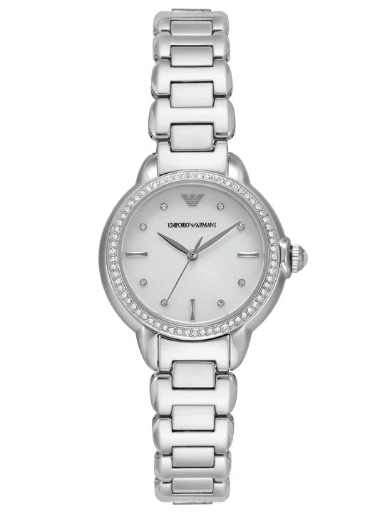 mechanical dress watches with moonphase-EMPORIO ARMANI Women Mia - AR11596