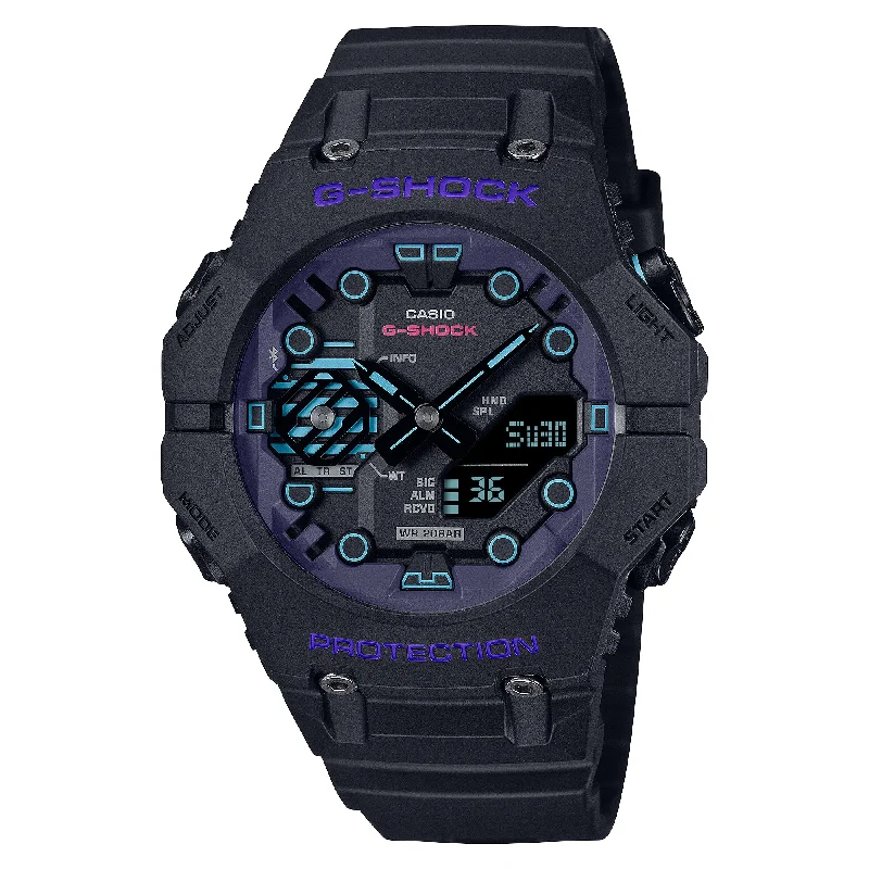 vintage automatic chronograph watches-Casio G-Shock GA-B001 Lineup Cyber Colours Series Carbon Core Guard Structure Bluetooth’?????¶ôÇï¶ôǝ??’?????¶ôÇï¶ôǝ?’?????¶ôÇï¶ôíôÇïÇ?ÇîÇ??€õ’??ǯ¶ôÇû¶ô¶©Ç??€õ????? Watch GAB001CBR-1A