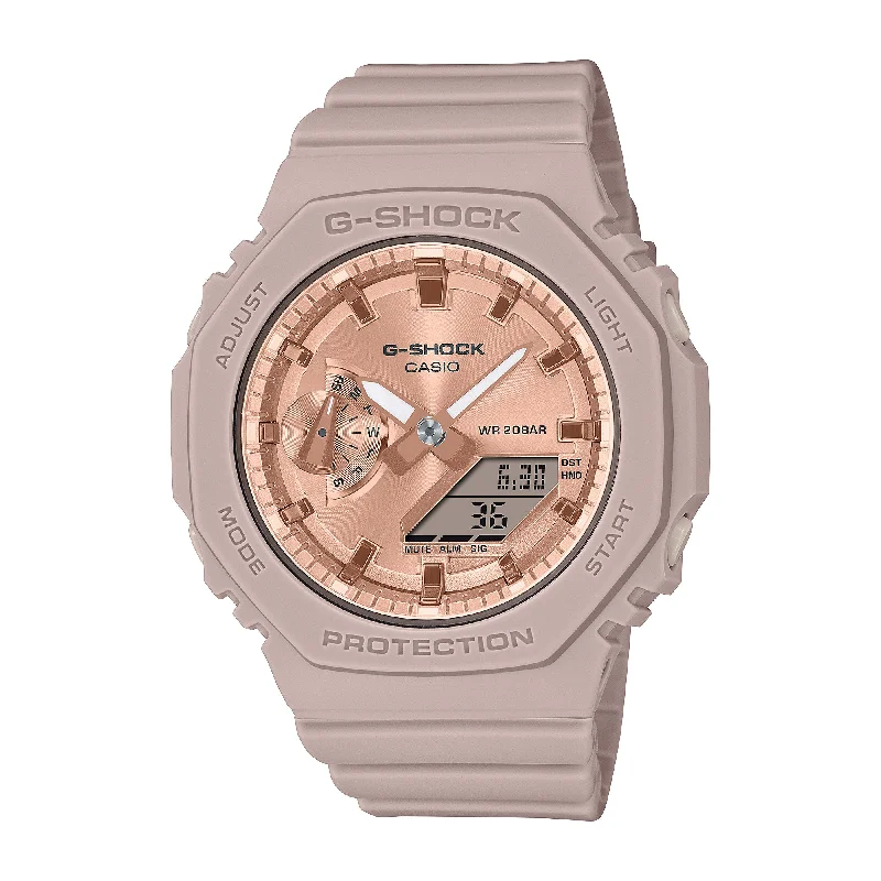 smartwatch with stress-free workout mode-Casio G-Shock for Ladies' GMA-S2100 Lineup Carbon Core Guard Structure Watch GMAS2100MD-4A GMA-S2100MD-4A