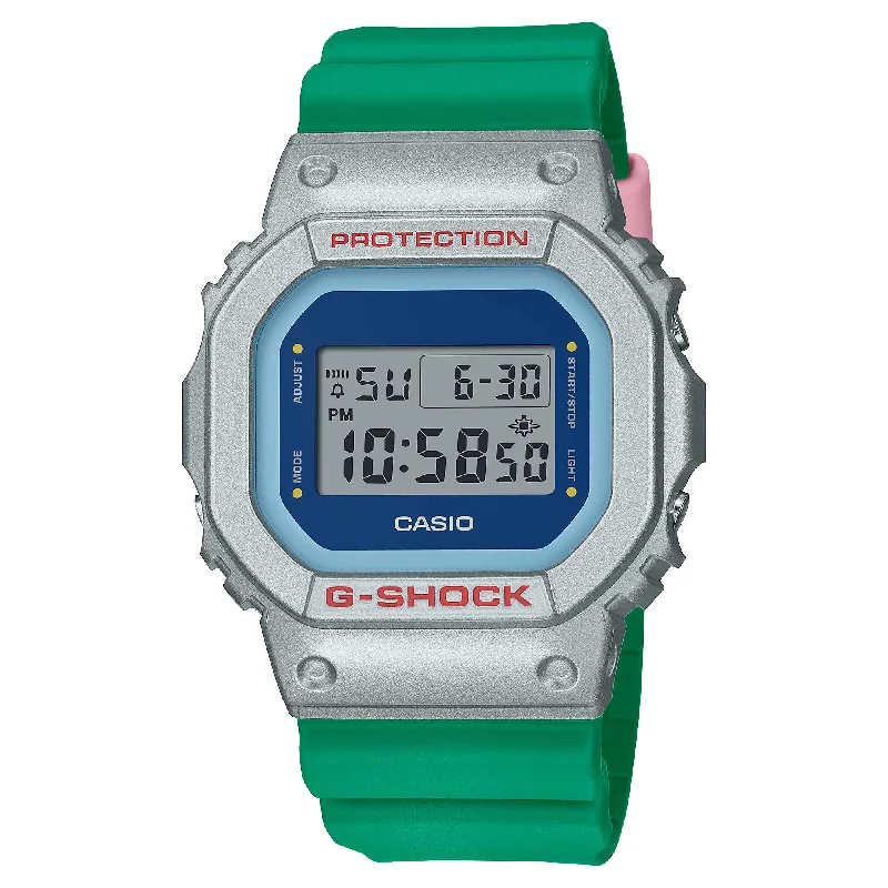 smartwatch with custom alert tones-Casio G-Shock DW-5600 Lineup Euphoria Series Watch DW5600EU-8A3 DW-5600EU-8A3