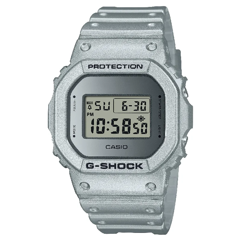 stylish casual sport wristwatches-Casio G-Shock DW-5600 Lineup Retrofuture Series Watch DW5600FF-8D DW-5600FF-8D DW-5600FF-8