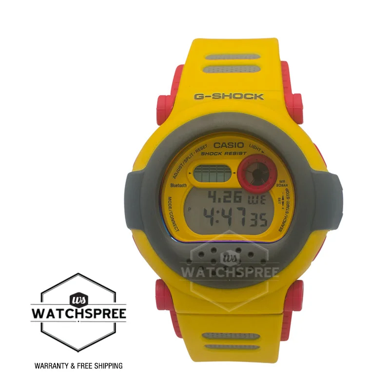 titanium case digital watches-Casio G-Shock DW-001 Lineup Carbon Core Guard Structure Bluetooth© Capsule Tough Series Watch GB001MVE-9D G-B001MVE-9D G-B001MVE-9