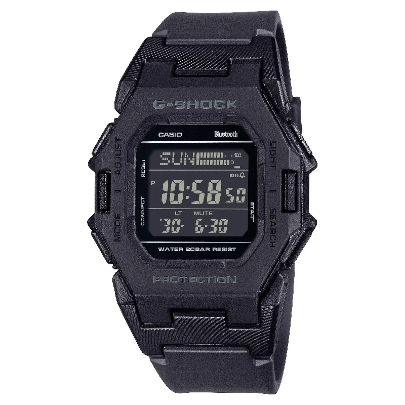 smartwatch with virtual workout assistant-Casio G-Shock GB-D500 Lineup Bluetooth¶ôÇï¶ô¶÷ Step Tracker Dual Time Watch GDB500-1D GD-B500-1D GD-B500-1