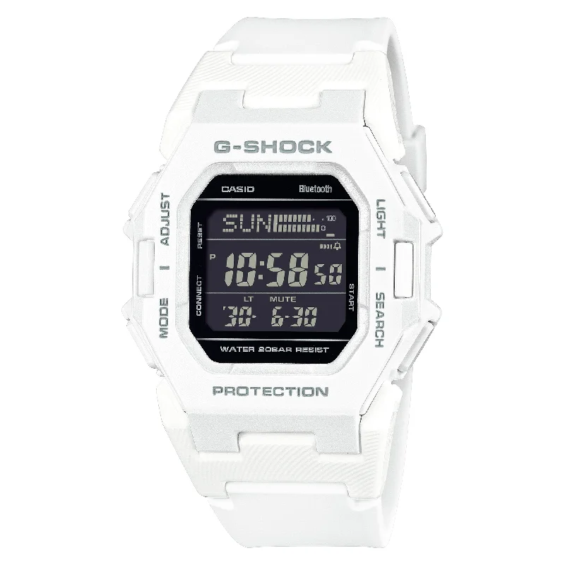 men's sporty wristwatches-Casio G-Shock GB-D500 Lineup Bluetooth¶ôÇï¶ô¶÷ Step Tracker Dual Time Watch GDB500-7D GD-B500-7D GD-B500-7