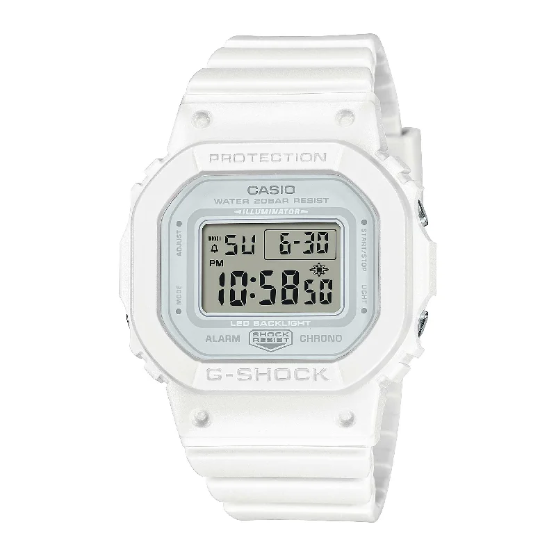 stylish stainless steel watches-Casio G-Shock for Ladies' Monochromatic Minimalist Watch GMD-S5600BA-7D GMD-S5600BA-7