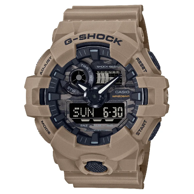 digital sport watches with waterproof design-GA-700CA-5A