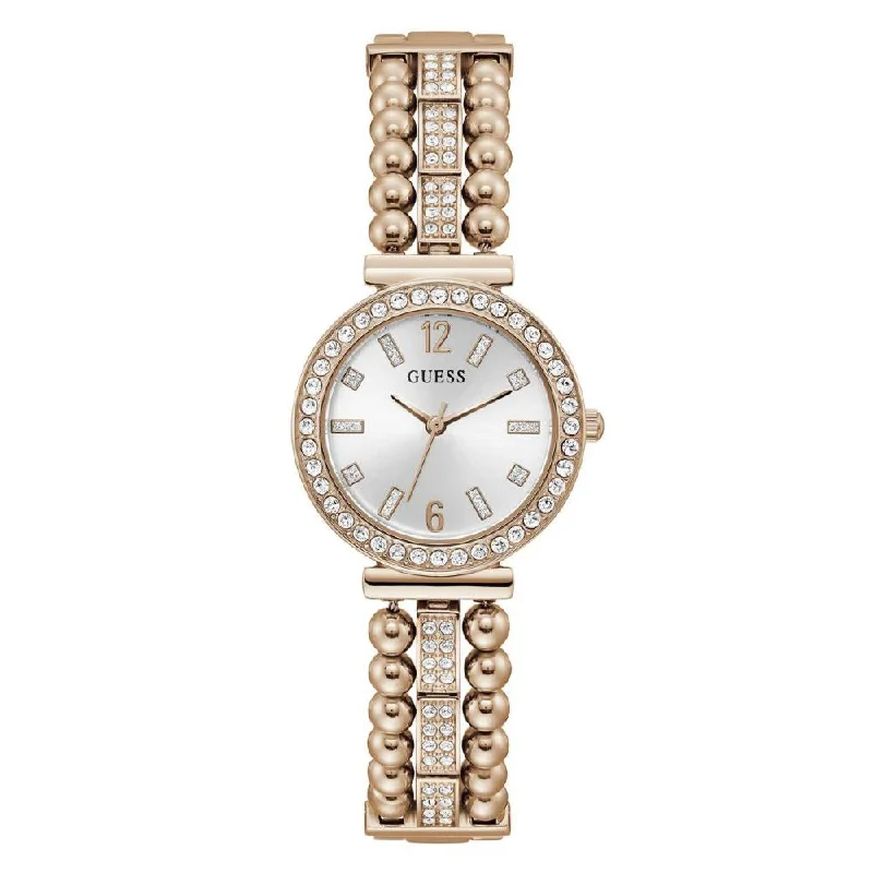 luxury wristwatches with gold plating-GUESS Women Gala - GW0401L3