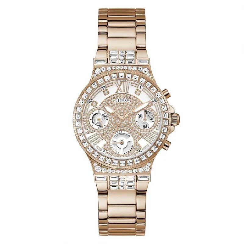 titanium case digital watches-GUESS Women Moonlight - GW0320L3