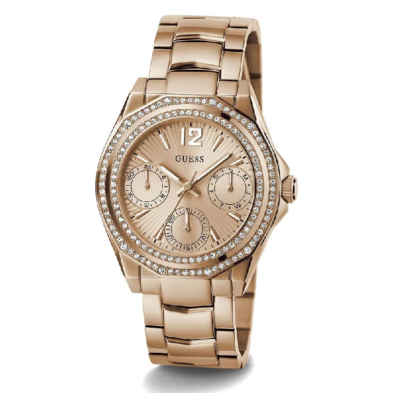 luxury wristwatches with sapphire glass-GUESS Women Ritzy - GW0685L3