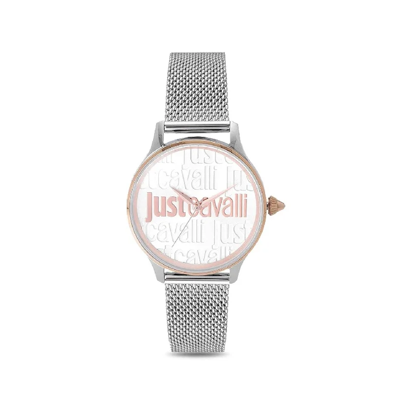 smartwatch with built-in stress tracker-Just Cavalli JC1L032M0305 Analog Watch For Women