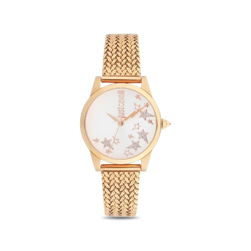 smartwatch with Bluetooth calling feature-Just Cavalli JC1L042M0095 Analog Watch For Women