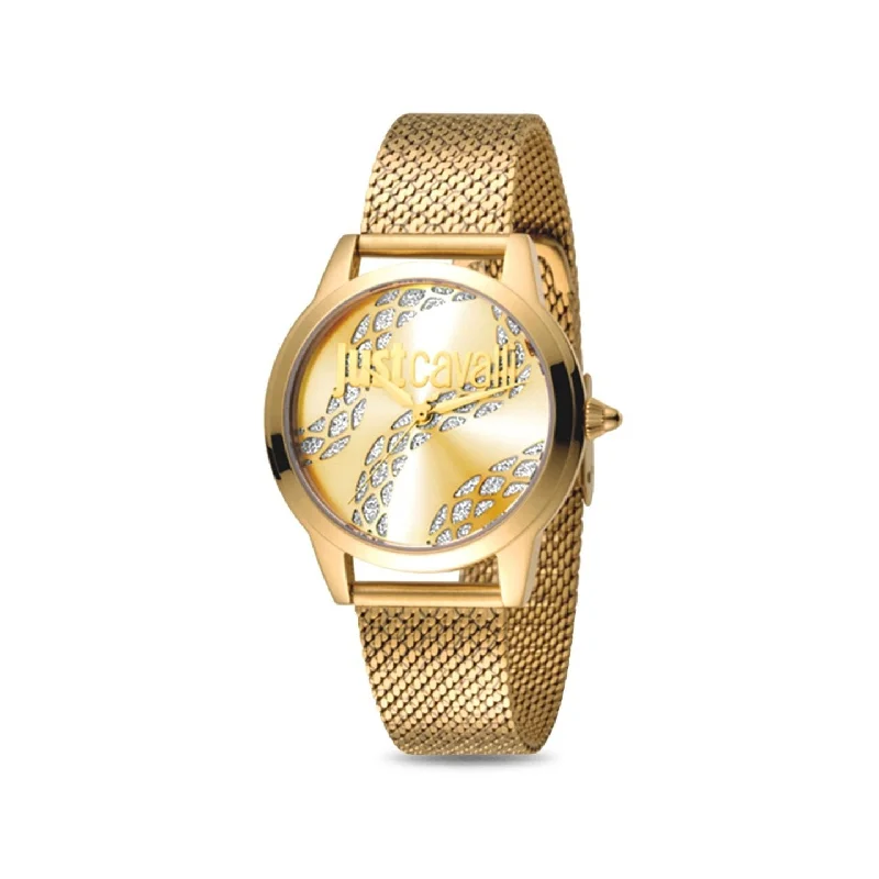 smartwatch with sleep and stress tracking-Just Cavalli JC1L050M0265 Analog Watch For Women