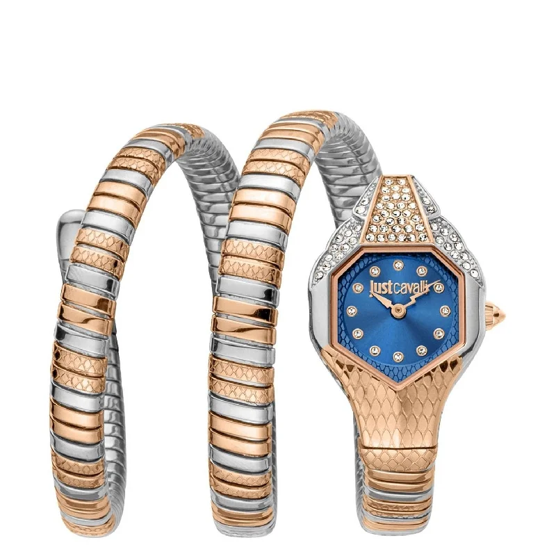 smartwatch with voice recognition-Just Cavalli JC1L193M0065 Glam Evo 7 Family Watch For Women