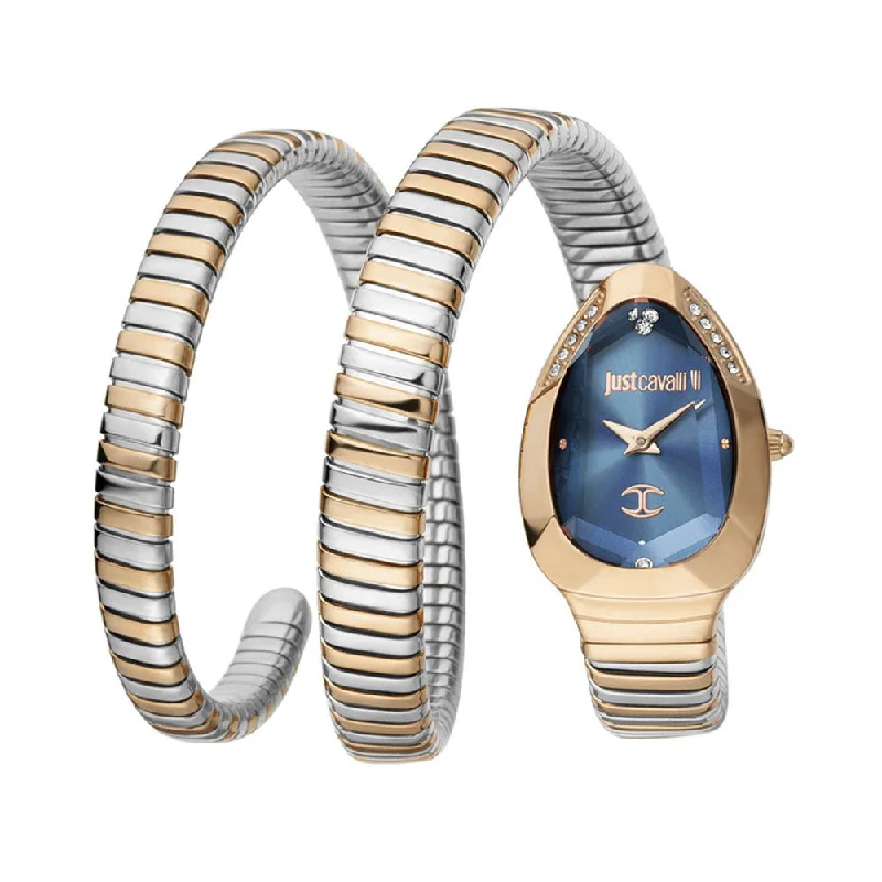 smartwatch with real-time fitness tracking-JUST CAVALLI JC1L209M0085 Serpente Watch For Women