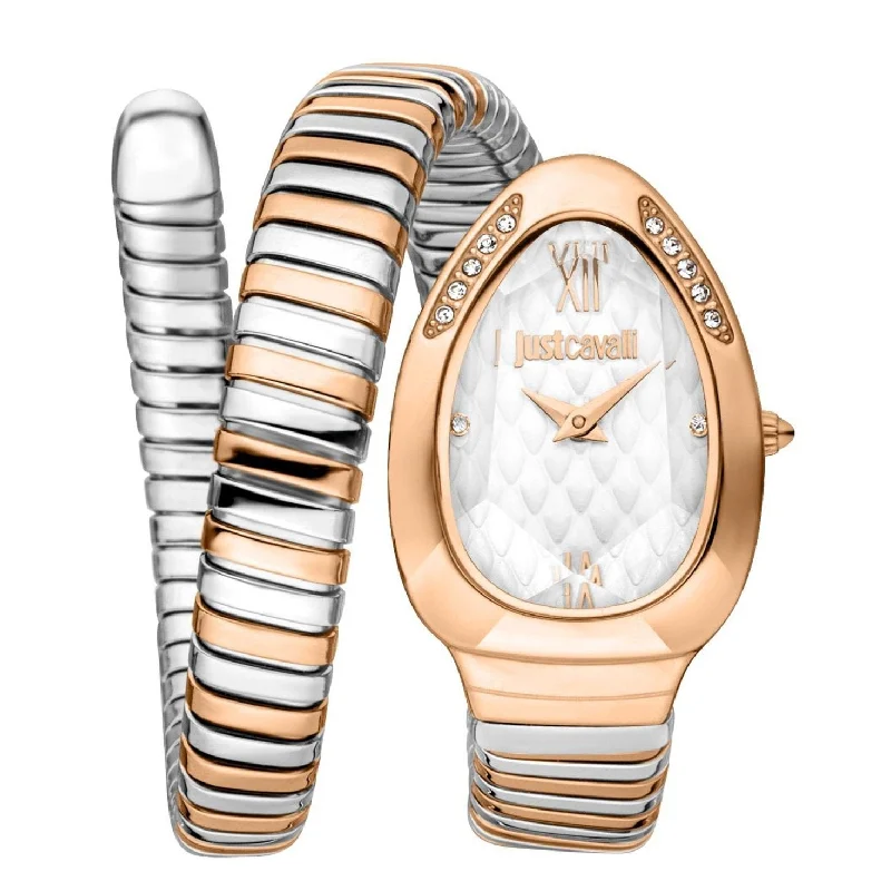 professional-grade smartwatch for athletes-Just Cavalli JC1L223M0065 Taglio Solo Watch For Women