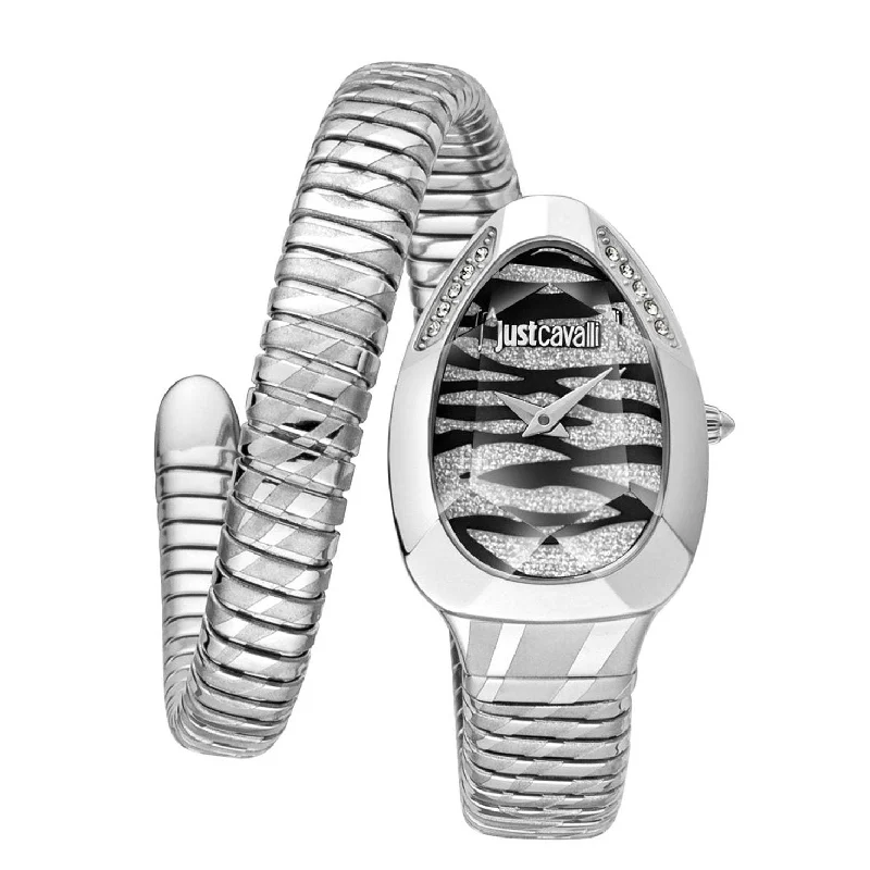 analog wristwatches with date function-Just Cavalli JC1L225M0025 Glam Evo 8 Family Watch For Women