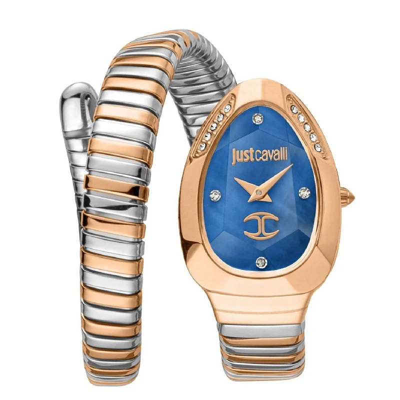 high-end digital wristwatches for men-Just Cavalli JC1L229M0085 Glam Evo 4 Family Watch For Women