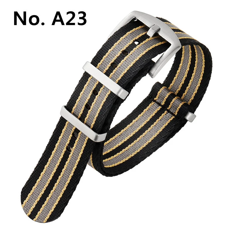 leather strap smartwatches-★Special Offer★007 Premium Quality Nylon Fabric Strap