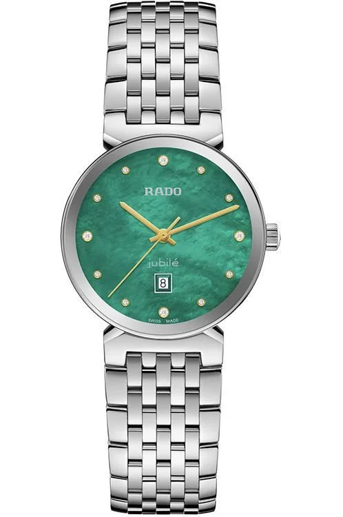 luxury wristwatches with sapphire glass-RADO Florence Diamonds Watch for Women R48913903