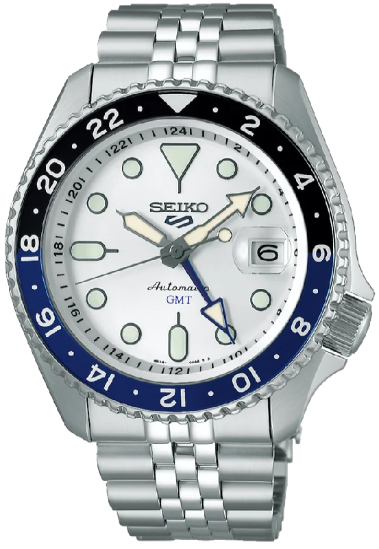 smartwatch with built-in calorie tracker-Seiko 5 Sports SKX Series 2024 Sport Style Mechanical Automatic GMT SSK033