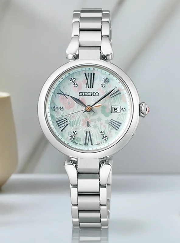 smartwatch with built-in compass-SEIKO WATCH LUKIA GROW FEILER COLLABORATION MODEL SSQW089 LADIES' LIMITED EDITION MADE IN JAPAN JDM