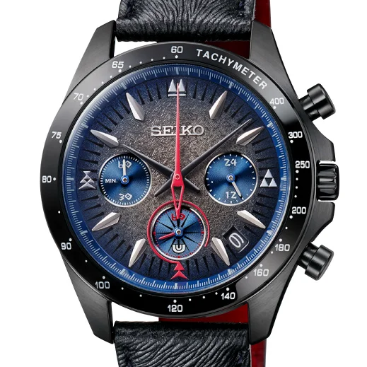 women's luxury fashion watches-Seiko X Monster Hunter 20th Anniversary Project Collaboration "Nargacuga" Limited Edition Quartz Chronograph