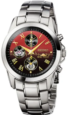 women's fitness tracker wristwatches-Seiko X ONE PIECE Film "RED" Collaboration Limited Edition Quartz Chronograph