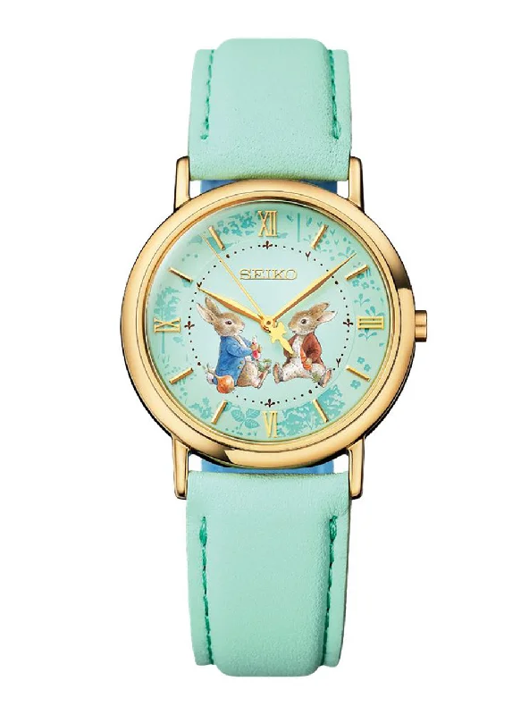 smartwatch with heart rate tracking-SEIKO x PETER RABBIT COLLABORATION WATCH LIMITED EDITION MADE IN JAPAN