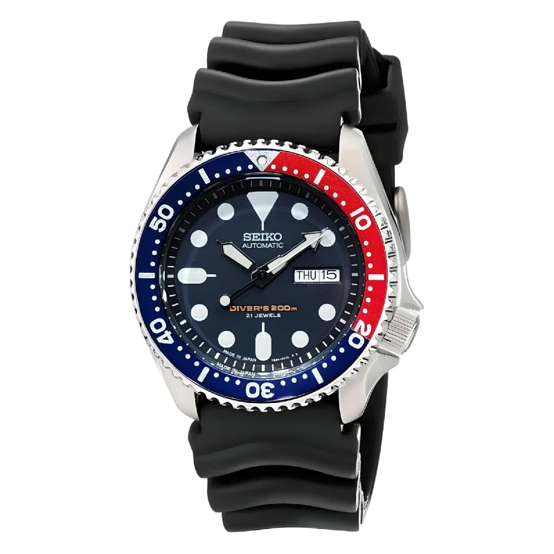 men's luxury titanium sport watches-SKX009J1