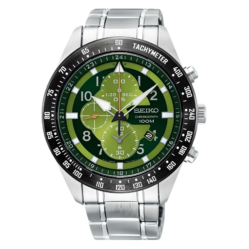 luxury chronograph sports watches-SNDH37P1