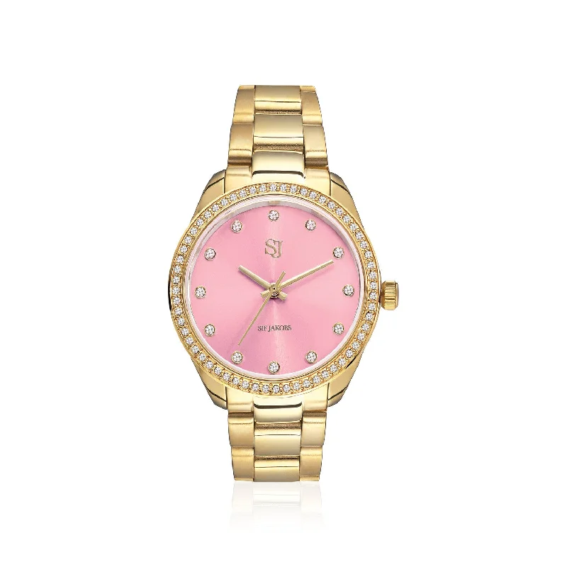 Pink dial