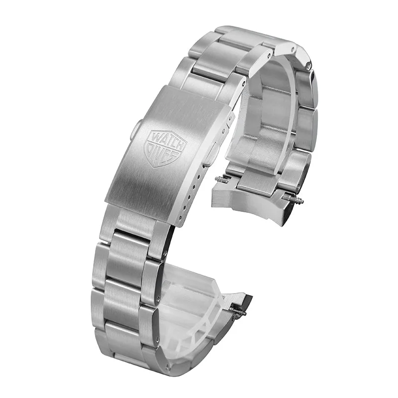 smartwatch with personalized daily fitness plans-Watchdives Stainless Steel Bracelet for WD1950S/WD1960S/WD1970S